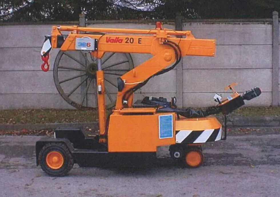 Grue électrique compacte du parc Cantiniau